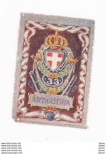 Vignette militaire delandre - Italie - 33ème régiment d'artillerie