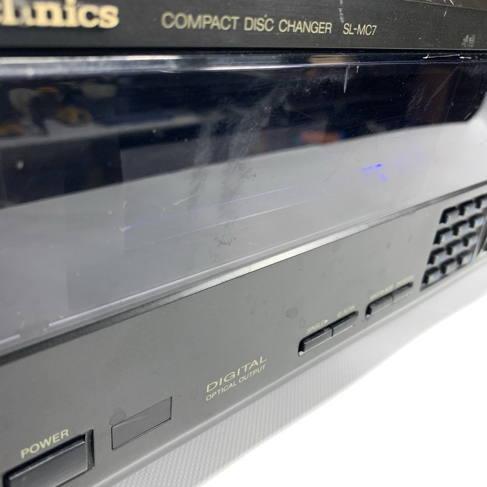 Technics SL-MC7 CD Changer 110+1 Disc No Remote Tested Working - Image 3 of 4