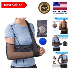 Adjustable Mesh Arm Sling - Medical Shoulder Immobilizer for Injury Recovery
