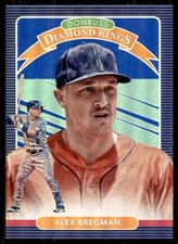 2020 Donruss Holo Blue Alex Bregman Dk #20