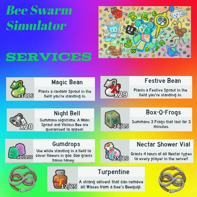 #ad Bee Swarm Simulator Services Shop Sprouts Boost Help Turpentine $0.99