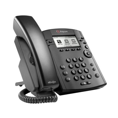 Poly VVX 301 6-zeiliges Desktop IP Telefon HD Voice 20 POE ohne Netzteil