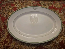 Greenbrier Resort Grand Hotel "The White" China 1800's Service Dinner Platter
