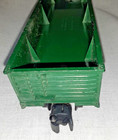 Vintage American Flyer No. 631 T&P Gondola, , Unpainted Green, Knuckle Coupler — photo 8