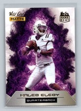 Kaleb Eleby 2022 Wild Card Matte Rookie Heat White/Purple #RH-16 W Michigan