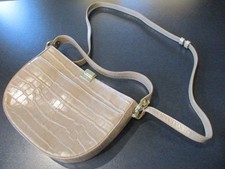 Marc Cain,edel Hänge-Schulter-Tasche,"Nude"farbig,25x18x5cm,Magnetverschluß,"Neu