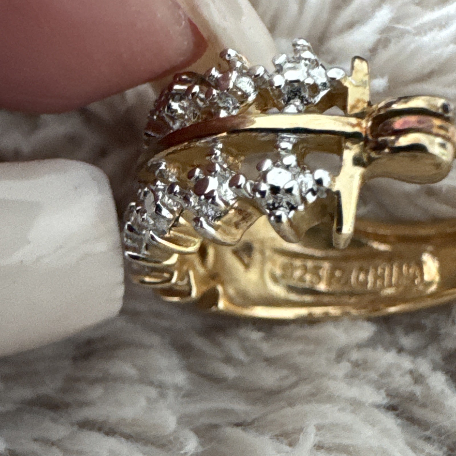 Silver 925 Earrings - image 1