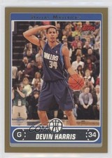 2006-07 Topps Gold 76/500 Devin Harris #166 00am