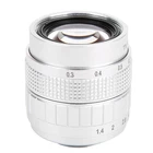 50mm F1.4 C Mount Lens With Manual Focus For M4/3 Camera