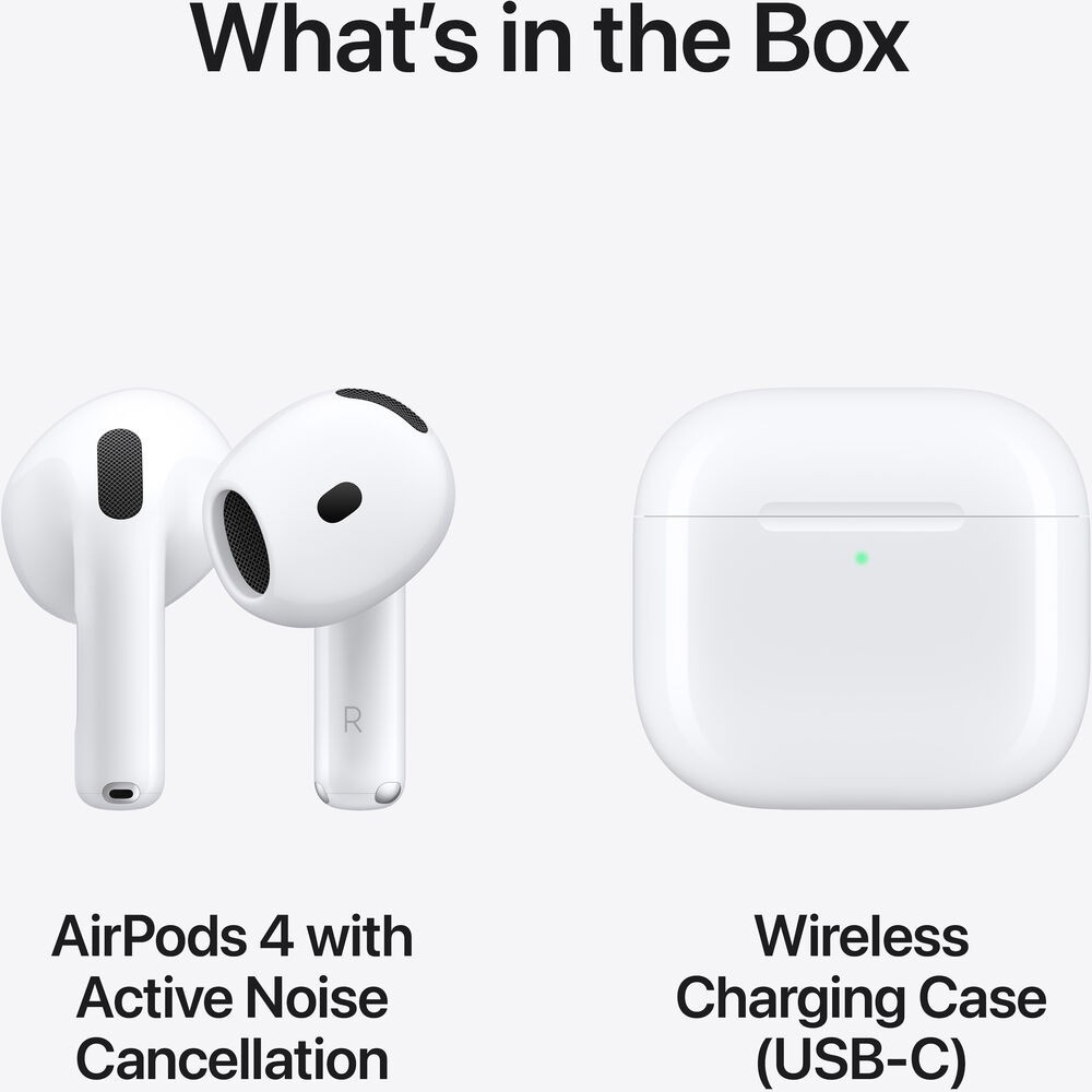 Apple - AirPods 4 with Active Noise Cancellation (MXP93LL/A) | eBay