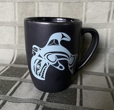 VTG Northwest Coast Native WHALE  Coffee Mug  NAMGIS ARTIST RYAN CRANMER