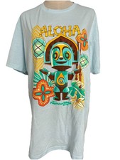2025 Disney Parks Polynesian Village Resort T-Shirt XL Tiki Maui ALOHA Aulani