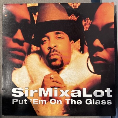 Sir Mix-A-Lot / Put'em On The Glass 12  PROMO single Vinyl / 1994 / EX+
