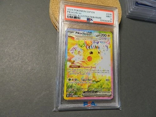Pokémon TCG Pikachu EX 238/191 PSA 9 Special Illustration Rare Surging Sparks