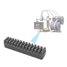 5Pcs Nozzle Brush Replacement Kit Silicone Wiper Cleaning Brush Silicone Brush