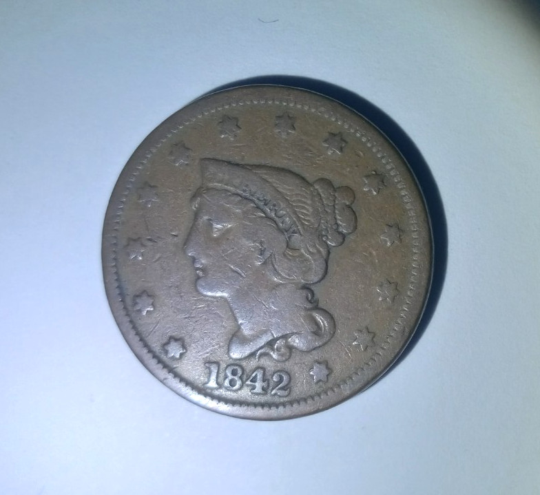 1842 Large Cent