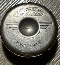 Vintage 1950's Stanely No. H1260 Wings Automatic 6’ Rule Tape Measure-USA(T)