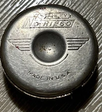 Vintage 1950's Stanely No. H1260 Wings Automatic 6’ Rule Tape Measure-USA(T)