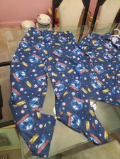 Juego de pijama de 2 piezas de Navidad The Polar Express tamaño adulto mediano PJammy