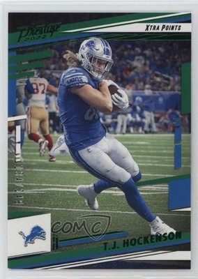 2022 Panini Prestige Xtra Points Green 134/249 TJ Hockenson #99 03bh