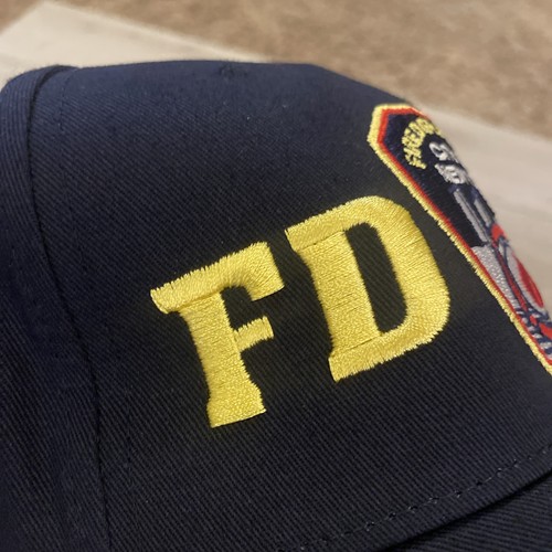 FDNY Hat Mens One Size Fire Department City New York NEW NWT Adjustable Strap - Picture 4 of 15