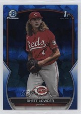 2023 Bowman Chrome Draft Sapphire Edition Rhett Lowder #BDC-52 1bh1