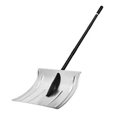 VEVOR Snow Shovel for Driveway 16 in Wide Aluminum Alloy Snow Shovel Non Slip Gr