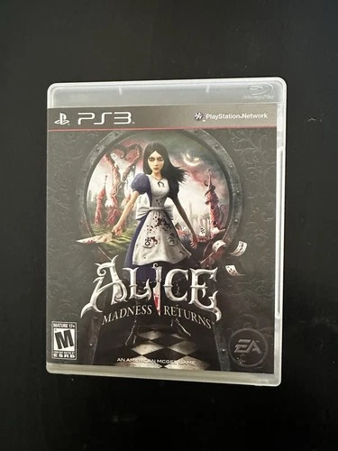 Alice Madness Returns PS3 PlayStation 3 Complete CIB
