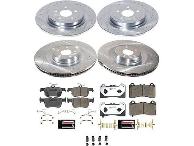 Front and Rear Brake Pad and Rotor Kit For 21-24 Ford Mustang Mach-E PG26C9