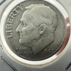 1947 Roosevelt  Dime. Actual Coin Checkout All My Line Of Dimes