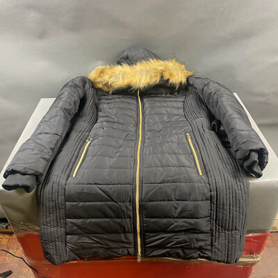 Wantdo Womens Winter Thicken Puffer Coat L Warm Fleece Lined