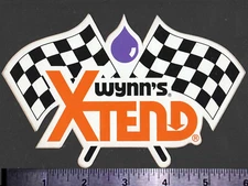 WYNN'S X-Tend - Original Vintage 1960's 70’s Racing Decal/Sticker