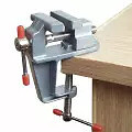 Mini Table Bench Vise 3.5" Work Bench Vice Jewelers Hobby Clamp - Picture 5 of 6
