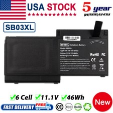SB03XL SBO3XL SB03026XL Battery for HP EliteBook 720 820 G1 G2,725 G2 G3, 755 G3