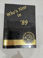 Purdue University Yearbook Who's New 1989 Class of 1993 Freshman Book Guide