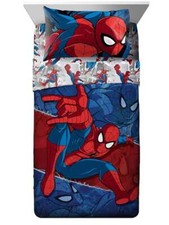 Spider-Man "Burst" Kids Reversible Bed Set-AB081FXVM8D3, AB0892S3SMZ5
