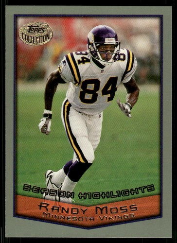1999 Topps #318 Randy Moss - 第 1/2 張圖片