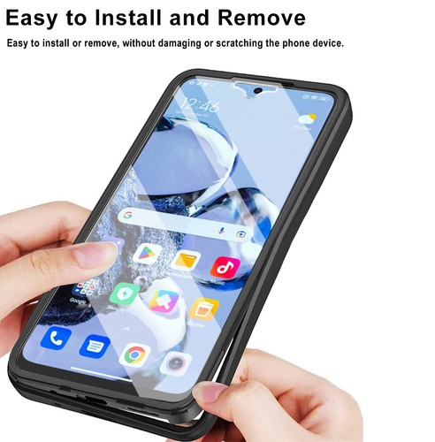 Funda transparente de cuerpo completo con protector de pantalla frontal para Samsung Galaxy A55 A36 A35 - Imagen 6 de 19