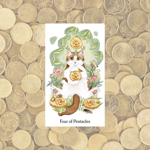 Caticorn Tarot Deck - 78 Mystical Cards with Guidebook - Picture 9 of 13