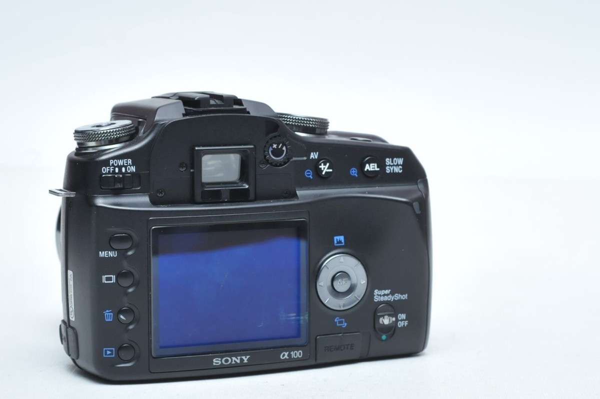 Sony Alpha A100 DSLR Camera W/Minolta AF 35-70mm Lens | eBay Sony Alpha A100 DSLR Camera W/Minolta AF 35-70mm Lens | eBay