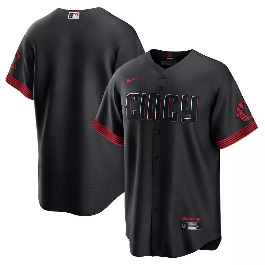 Nike MLB Cincinnati Reds City Connect Men's Replica Baseball Jersey