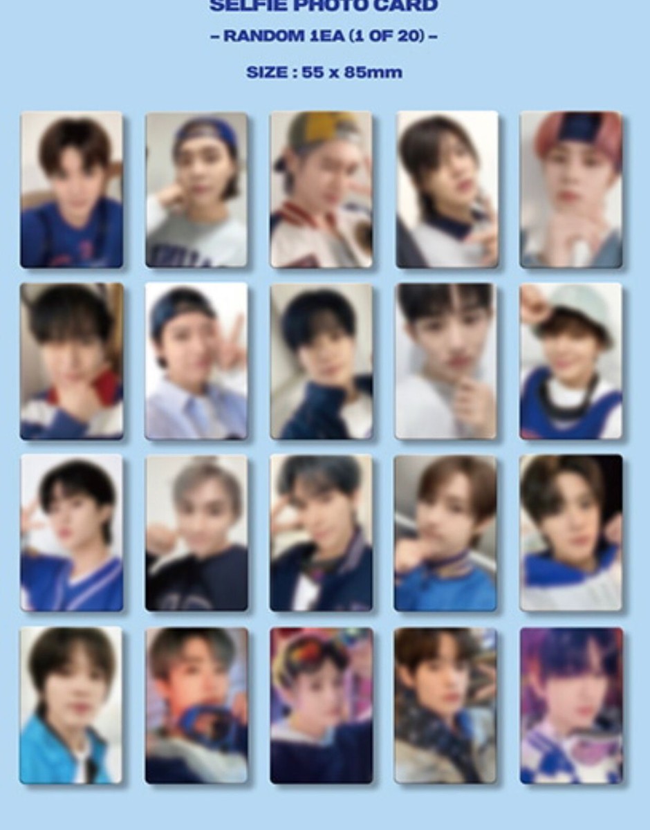 NCT ZONE OLD SCHOOL VER COUPON, SELFIE PHOTOCARD OFFICIAL NCT