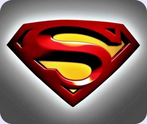 Superman USA American Flag Shield Logo Automotive Car Window Locker Circle Bumper Sticker