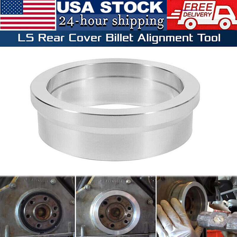 for LS Rear Main Cover Alignment Seal Install Tool GM Gen III IV 4.8 5. ...