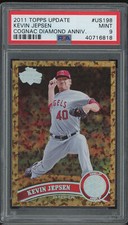 2011 Topps Update Cognac Diamond #US198 Kevin Jepsen PSA 9 (BB01)