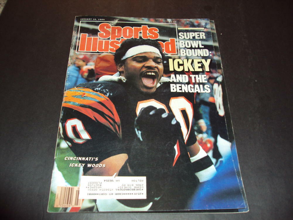 Sports Illustrated Jan 16 1989 Ickey and The Bengals   ID:40191