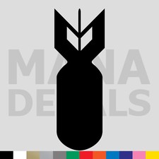 Bomb Vinyl Die Cut Decal Sticker