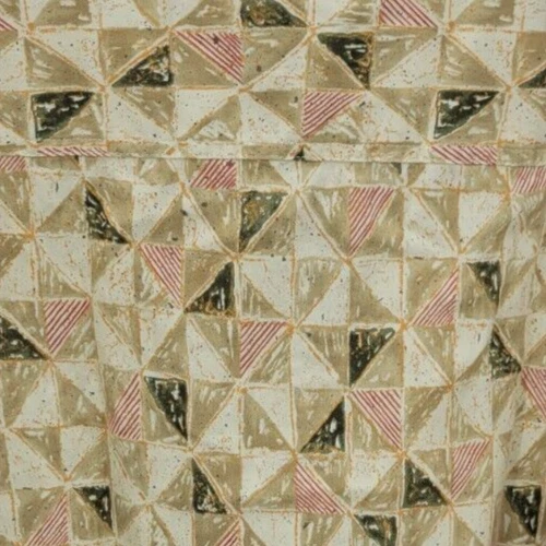 The Territory Ahead Shirt Mens Medium Tan Aztec Tribal Print Quarter Button Up - Image 4 of 4