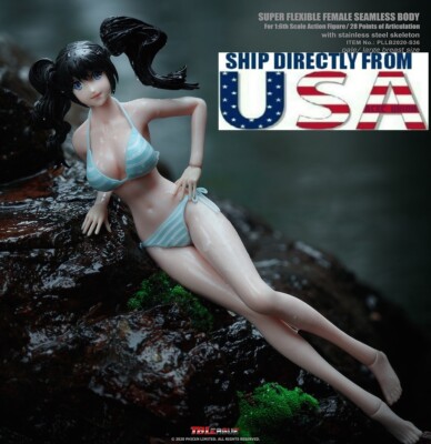 sale❗️ファイセン PHICEN 1/6 Female Seamless Figure L Bust Anime Girl S36 + Head