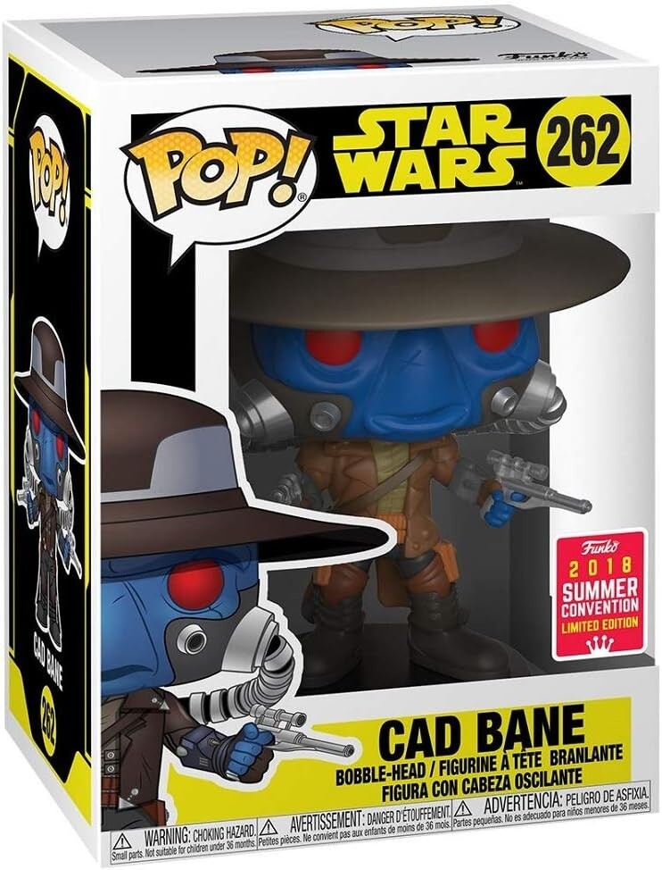Star Wars Funko POP Cad Bane 262 Convention Exclusive LIMITED